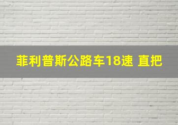 菲利普斯公路车18速 直把